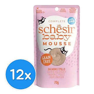 Schesir Baby mousse Salmon and Chicken