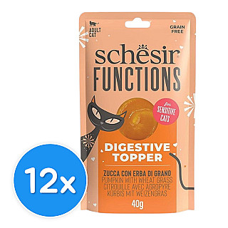Schesir Functions Digestive Topper in Pumpkin with Wheat Grass