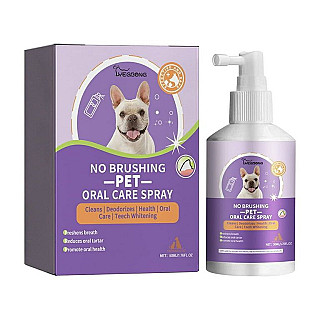 Yegbong Oral Spray Cleaning Teeth for Cats & Dogs