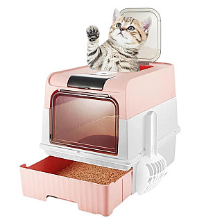 Covered Litterbox Pink