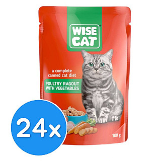 Wise Cat Poultry Ragout with Vegetables