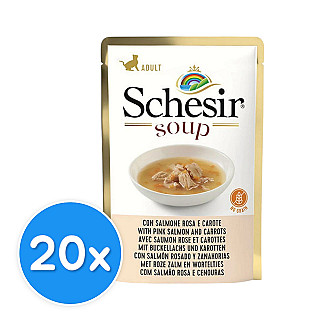 Schesir Pink Salmon & Carrots in Soup