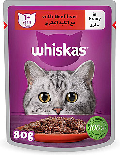 Whiskas Beef Liver in Gravy
