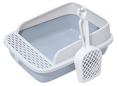 Open Litterbox Grey