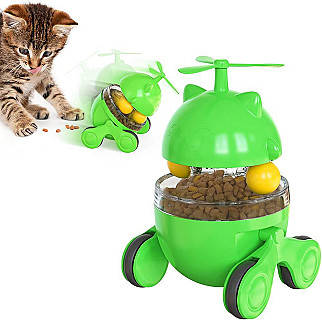 Cat Ball Toy & Food Dispenser
