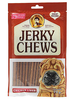 Charlie Jerky Chews with Chicken Liver