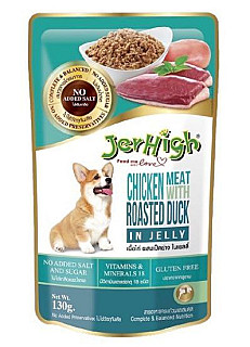 Jerhigh Chicken Meat with Roasted Duck In Jelly