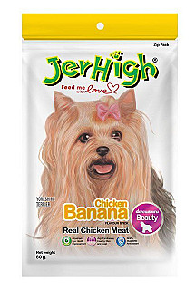 Jerhigh Banana with Chicken Stick