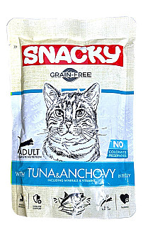 Snacky Tuna & Anchovy in Jelly