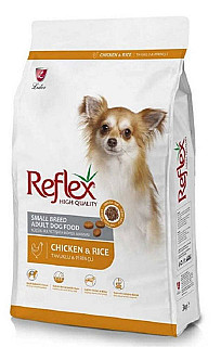 Reflex مریشکی و برنجی جۆری سەگی  بچووک