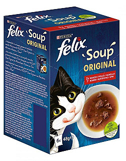 Felix Original with Beef & Chicken & Lamb Soup