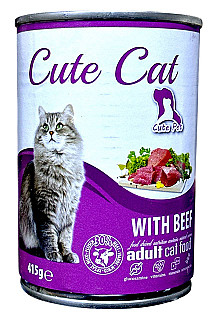 Cute Cat Adult with Beef