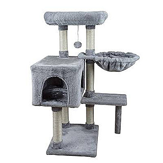 Multi-Level Cat Tree Tower-Model K01 Light Grey
