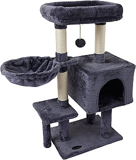 Multi-Level Cat Tree Tower-Model K01 Dark Grey