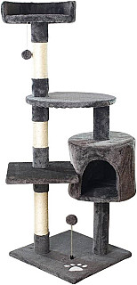 Multi-Level Cat Tree Tower-Model MT04 Dark Grey