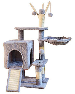 Multi-Level Cat Tree Tower-Model MP21 Light Grey