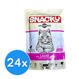 Snacky Kitten Lamb in Jelly