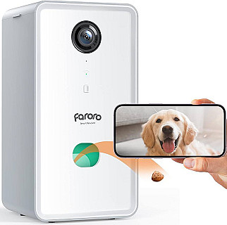 Faroro Dog Camera with Treat Dispenser