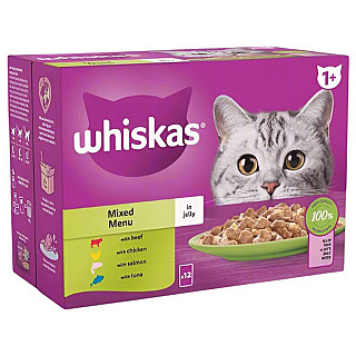Whiskas Mixed Menu in Jelly