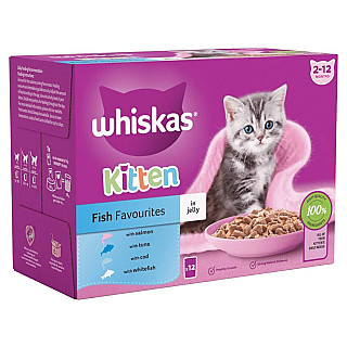 Whiskas Kitten Fish Favourite in Jelly