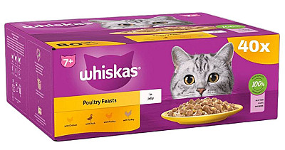 Whiskas Poultry Feast in Jelly