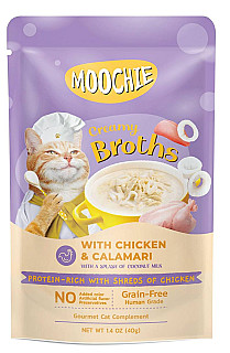 Moochie Chicken & Calamari Broth