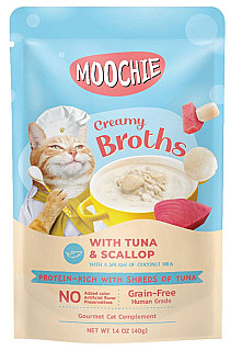 Moochie Tuna & Scallop Broth