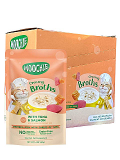 Moochie Tuna & Salmon Broth