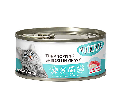 Moochie Tuna Topping & Shirasu in Gravy