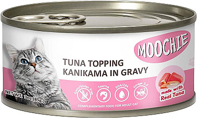 Moochie Tuna Topping & Kanikama in Gravy