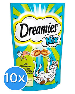 Dreamies Mix Scrumptious Salmon & Heavenly Tuna
