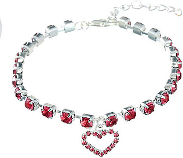 Crystal Collar Pink