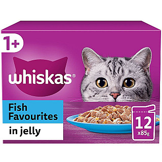 Whiskas Fish Favourites in Jelly