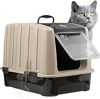 Covered Litterbox Begie