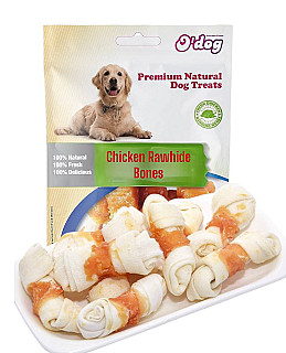 O'Dog Chicken Rawhide Bones