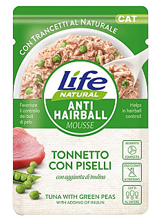 Life cat Anti Hairball Tuna & Green Peas