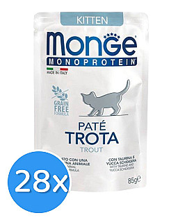 Monge Monoprotein Kitten Trout