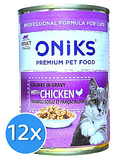 Oniks Chicken Chunks in Gravy