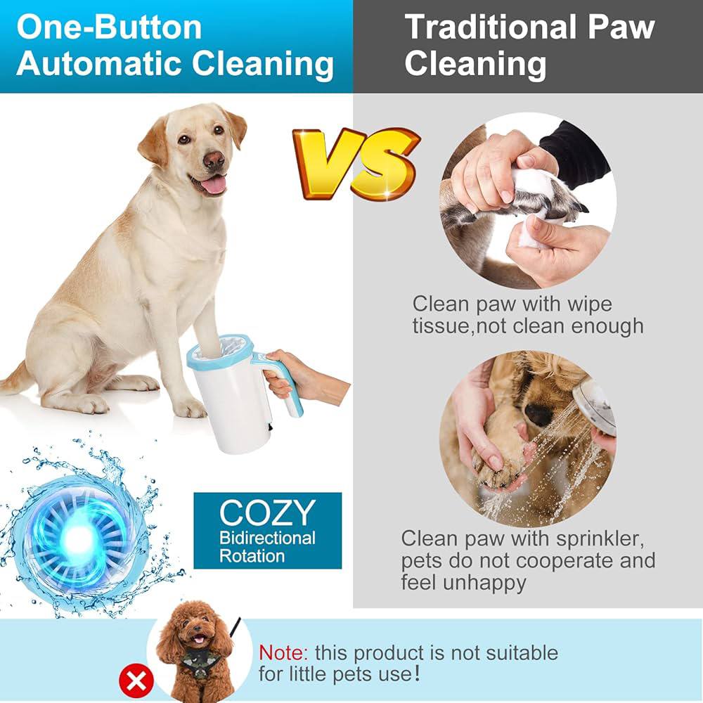 Rechargeable Automatic Paw Cleaner