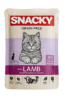 Snacky Kitten Lamb in Jelly
