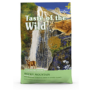Taste Of the Wild گۆشتی هێلی برژاو و سەلەمۆنی تامی دوکەڵ