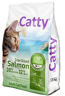 Catty Adult گۆشتی سەلمۆن بۆ نەزۆککراو
