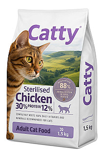 Catty گۆشتی مریشک بۆ نەزۆککراو