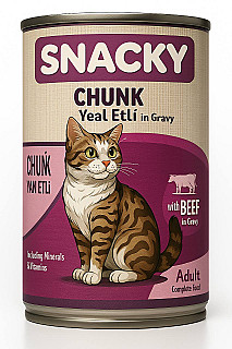Snacky لحم البقر  في المرق