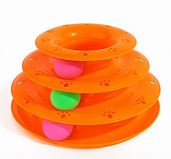 Cat Toy Ball Towers