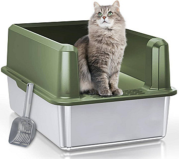 Steel Open Litterbox