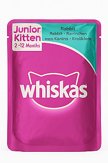 Whiskas جونیەر/کیتن کەروێشک