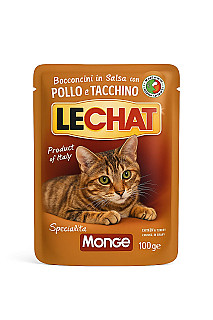 LeChat Pouches Chunkies with Chicken and Turkey