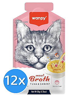 Wanpy Broth Tuna & Shrimp