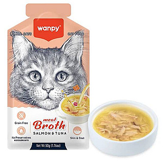 Wanpy Broth Salmon & Tuna
